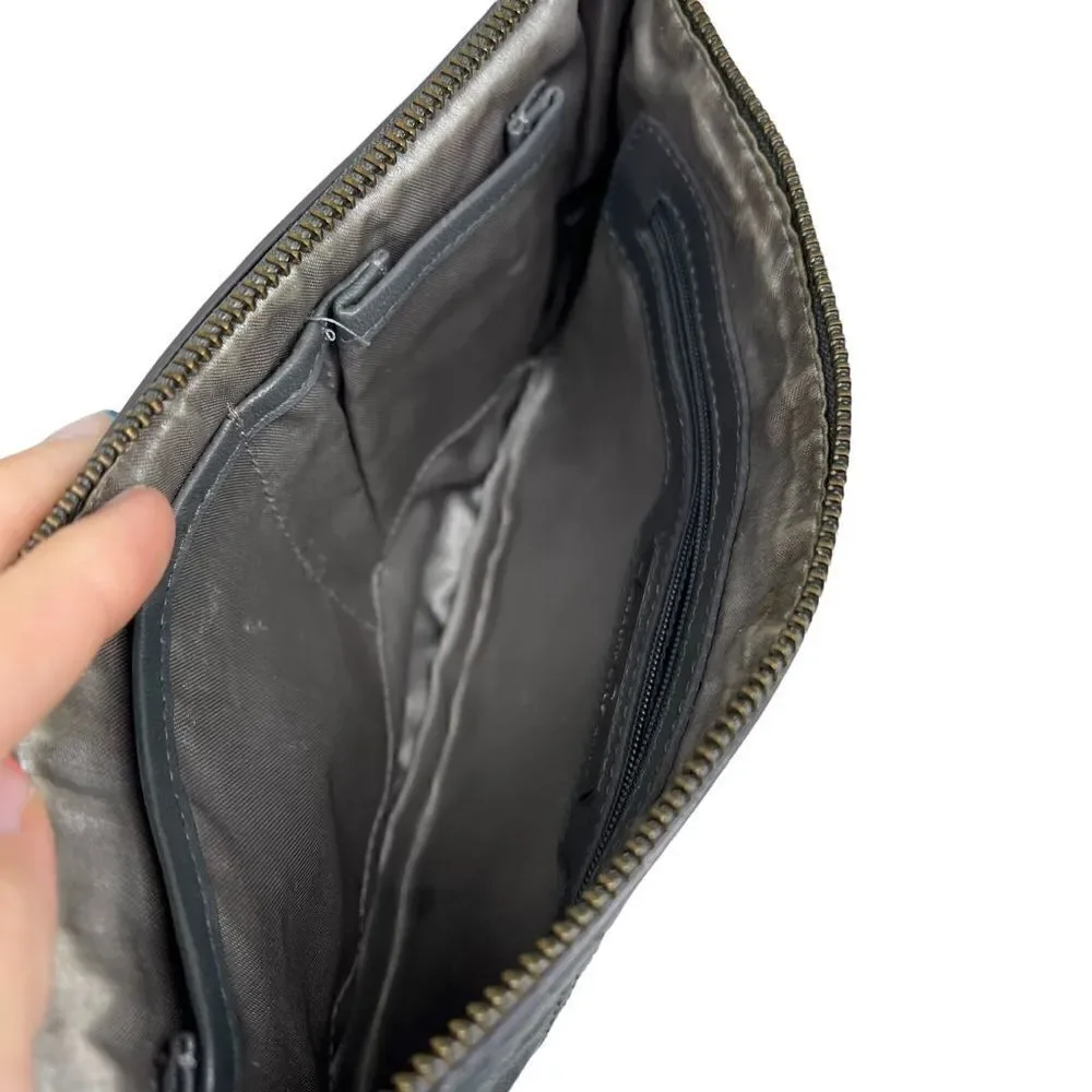Kenneth Cole Gray Clutch  - Picture 6 of 9